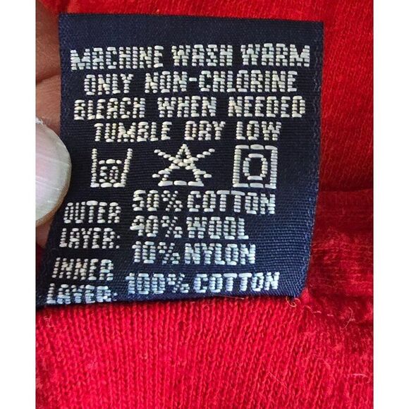 Vintage Duofold Red Union Suit With Buttons Wool/Nylon/Cotton Layers long johns - Picture 6 of 9